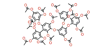 Fucotetraphlorethol B tetradecaacetate